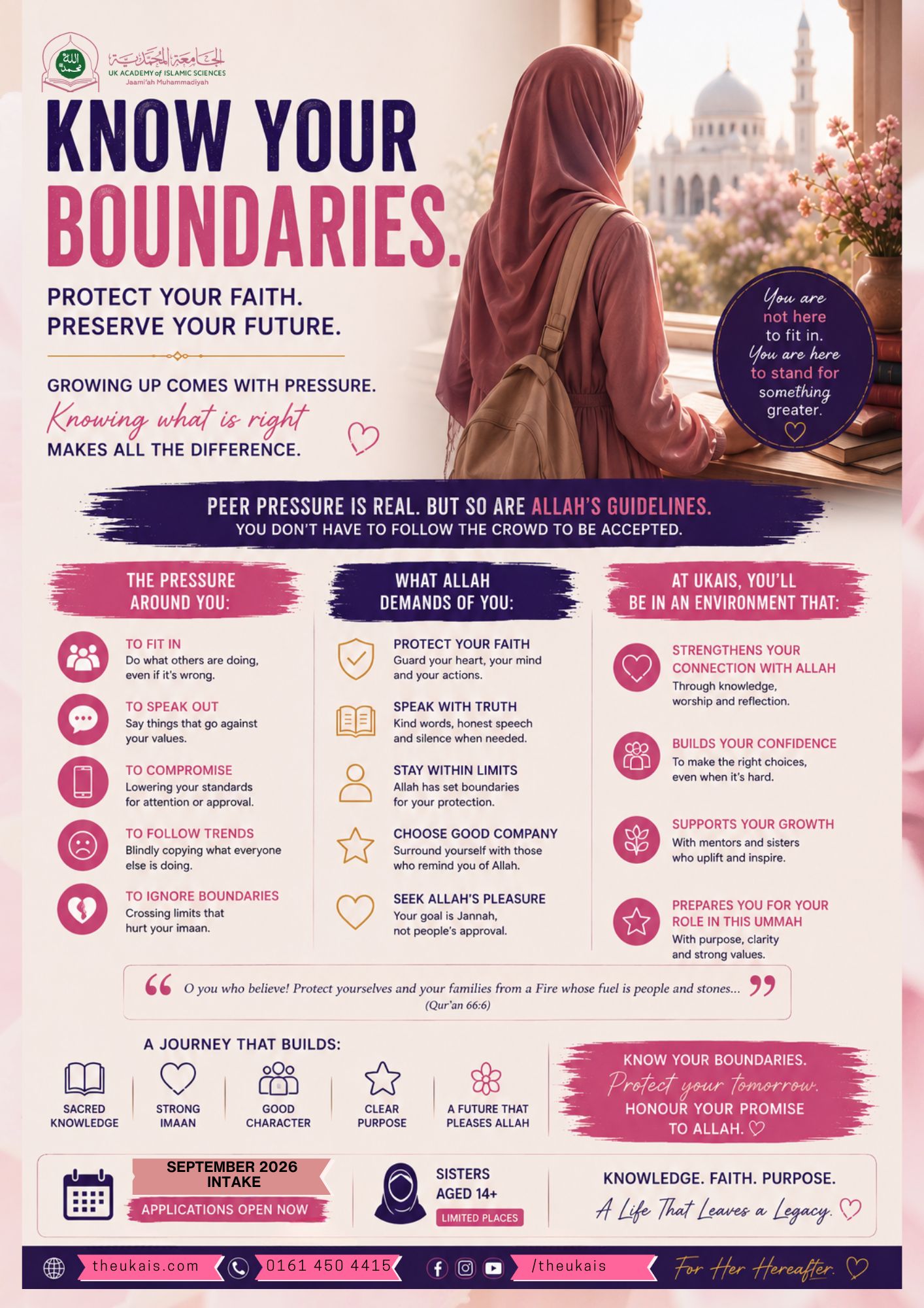Know Your Boundaries